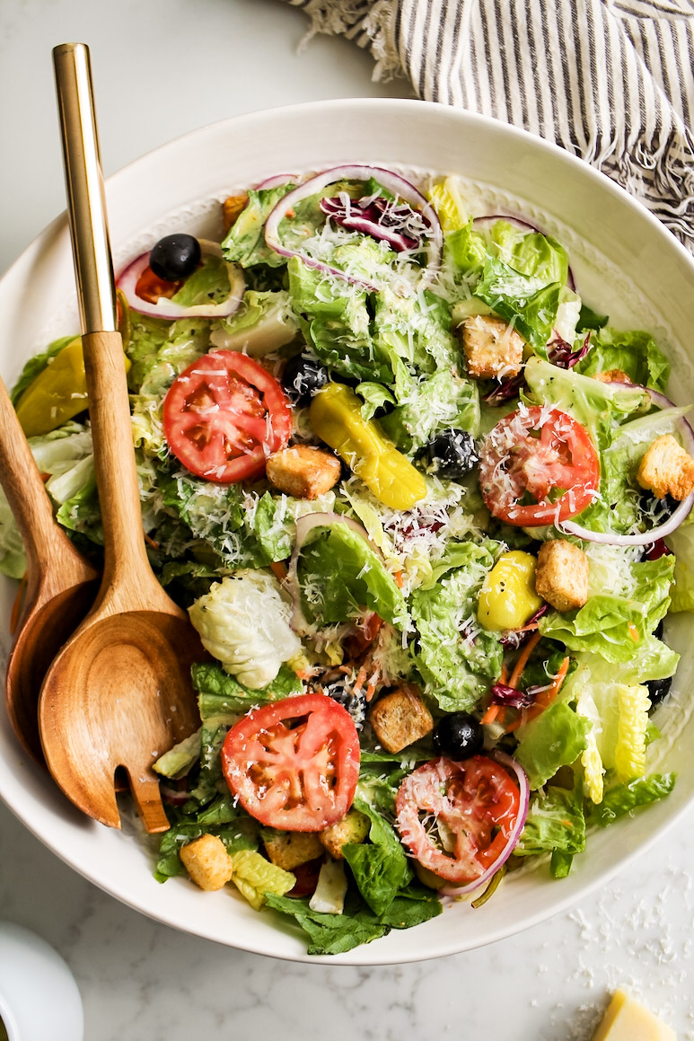 olive garden dressing recipe Salad Copycat Olive Garden House Salad (Copycat