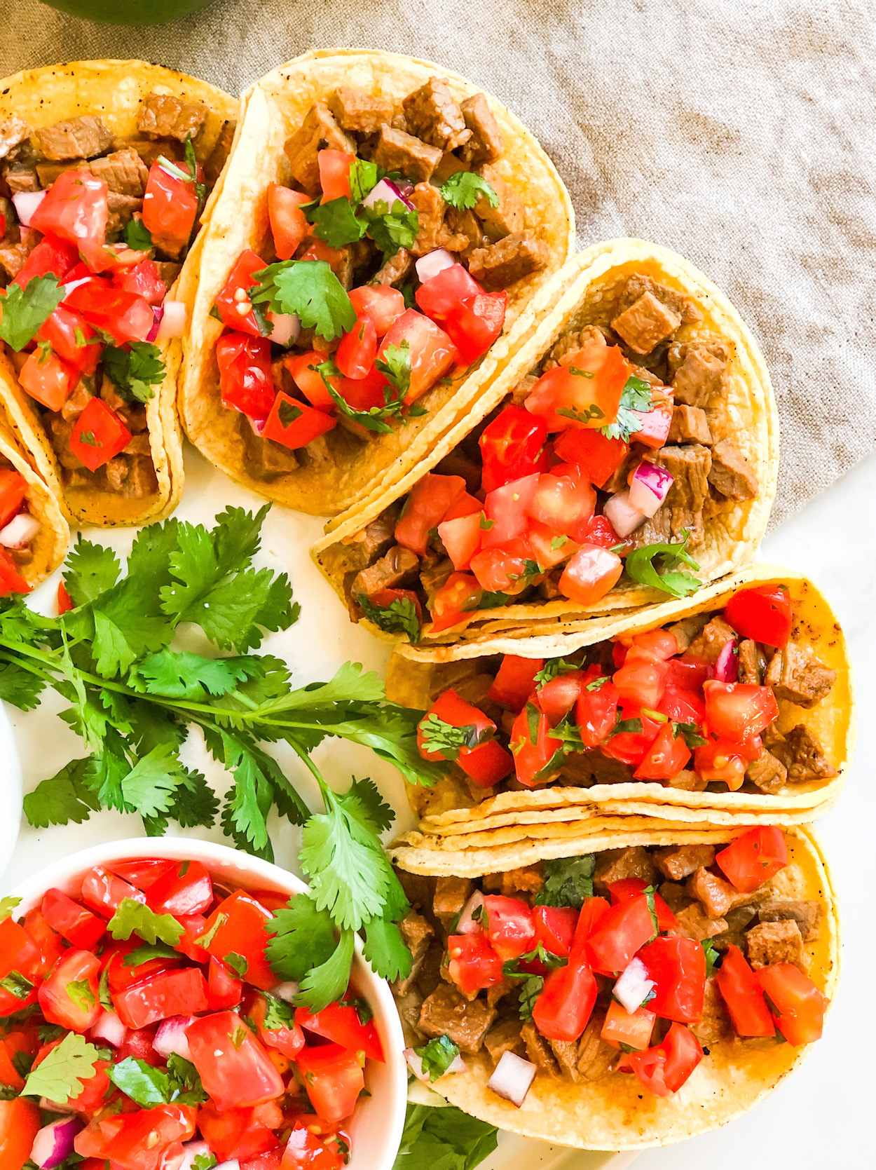 Mexican Carne Asada Street Tacos - Fetty's Food Blog