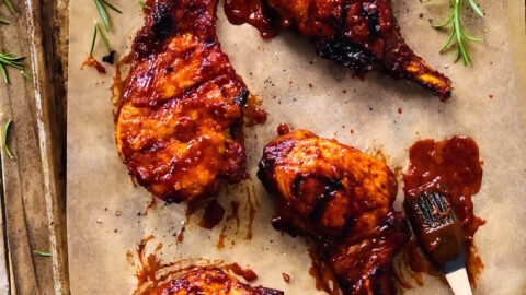 Honey Garlic BBQ Grilled Pork Chops - Fetty's Food Blog