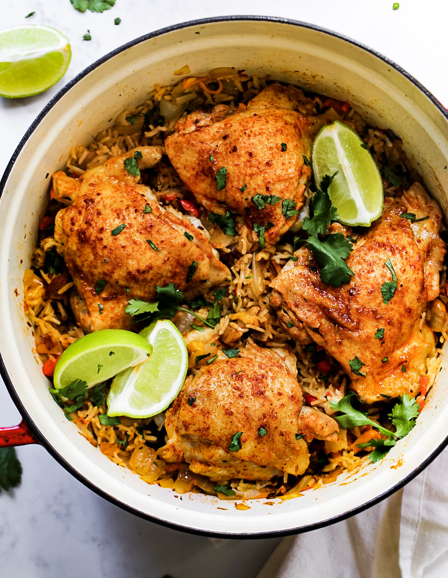 One Pot Chipotle Chicken And Rice - Fetty's Food Blog