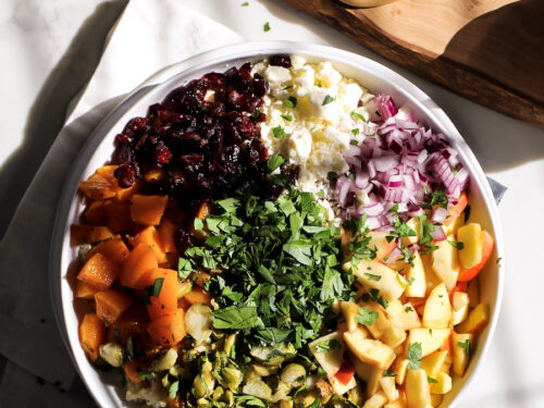 Fall Harvest Mason Jar Quinoa Salad - Simply Quinoa