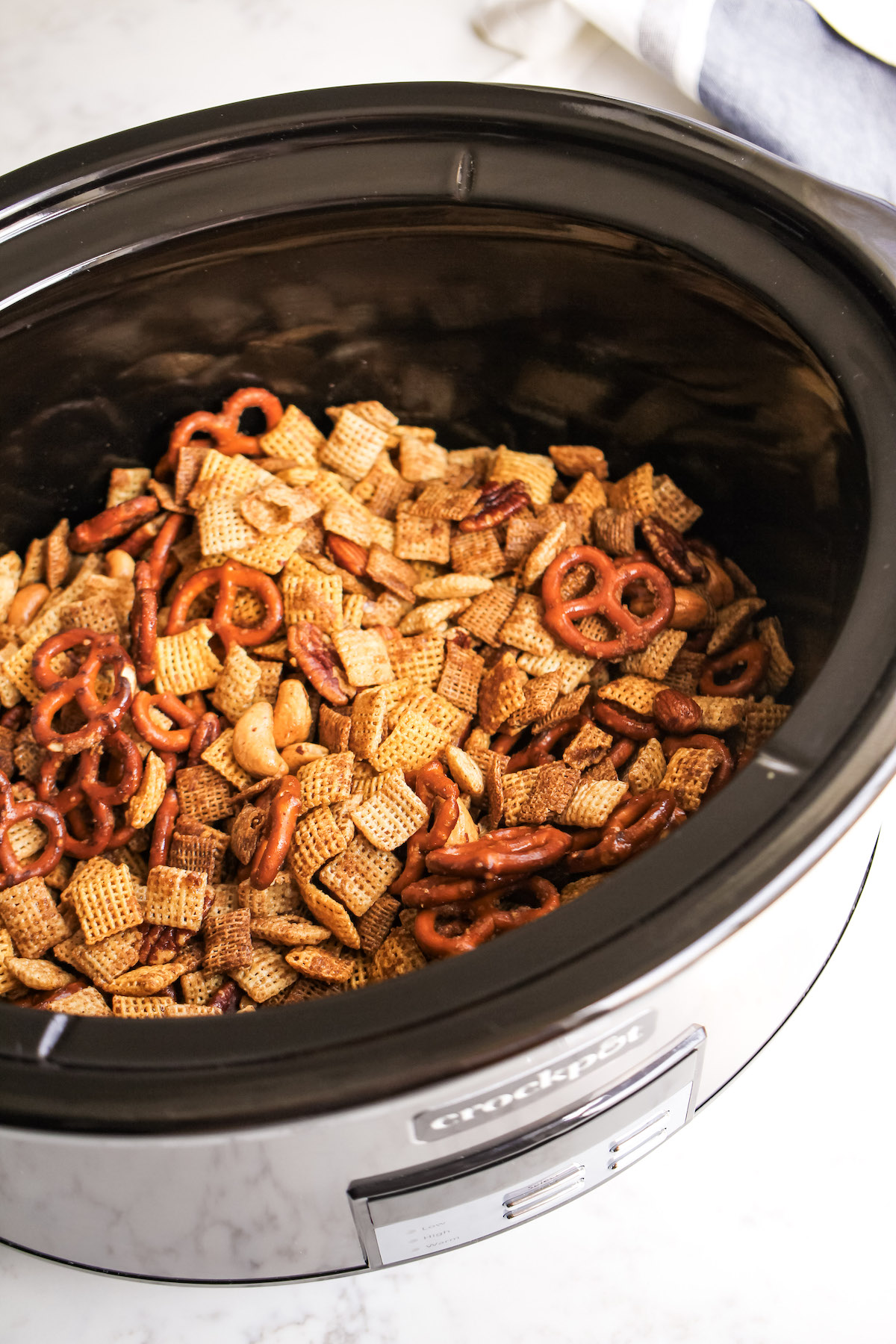 Spicy Chex Mix - The Cozy Cook